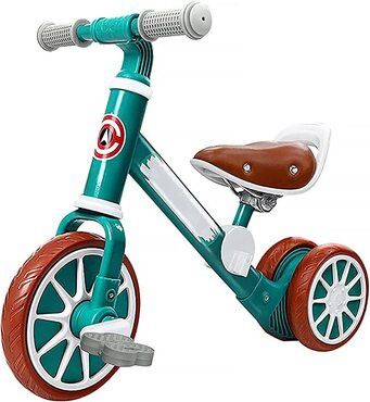 Laufrad »2 in 1 Balance Lauflernrad für Kinder ab 9 Monaten«, drei Räder Kinderfahrrad mit abnehmbaren Pedalen